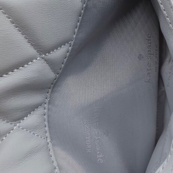 Kate Spade Mini Camera Crossbody Light Gray - Picture 6 of 10